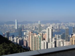 View from Victoria peak